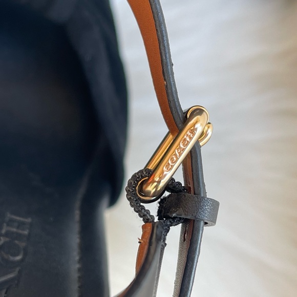 Coach Suede Black Wedges - Picture 15 of 15